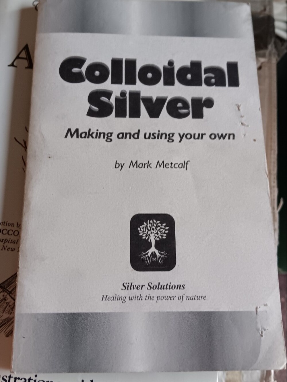 Colloidal Silver Booklet - Cream & Black Cover